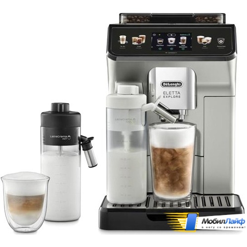 Кофемашина DeLonghi Eletta Explore ECAM450.65.S - Изображение