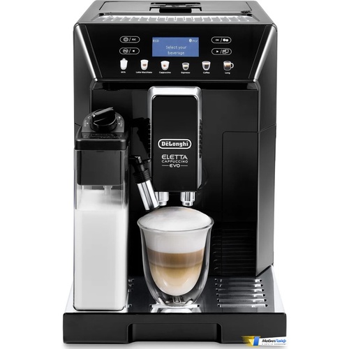 Кофемашина DeLonghi Eletta Cappuccino Evo ECAM46.860.B - Изображение