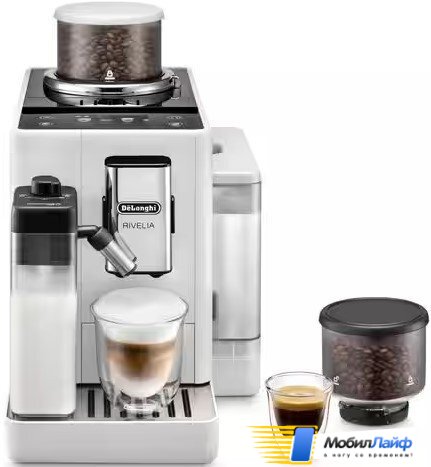 Кофемашина DeLonghi Rivelia EXAM440.55.W - Изображение