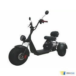 Электроскутер IKINGI X7 PRO Trike Черный - Изображение