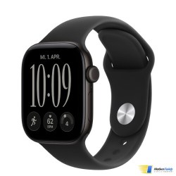 Apple Watch Series 12 GPS Black Aluminum Case with Black Sport Band - Изображение