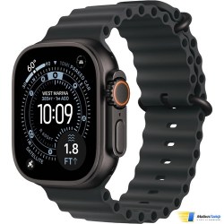 Apple Watch Ultra 3 GPS + Cellular 49mm Black Titanium Case with Black Ocean Band - Изображение