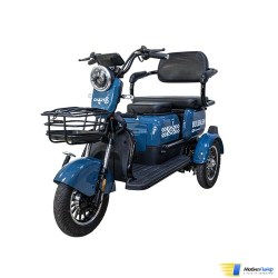 Электротрицикл Smart8 Bulbash S Синий - Изображение